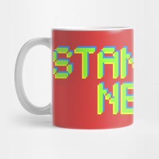 Pixelated Text - Standard Nerd Mug